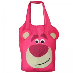 草莓熊折叠购物袋